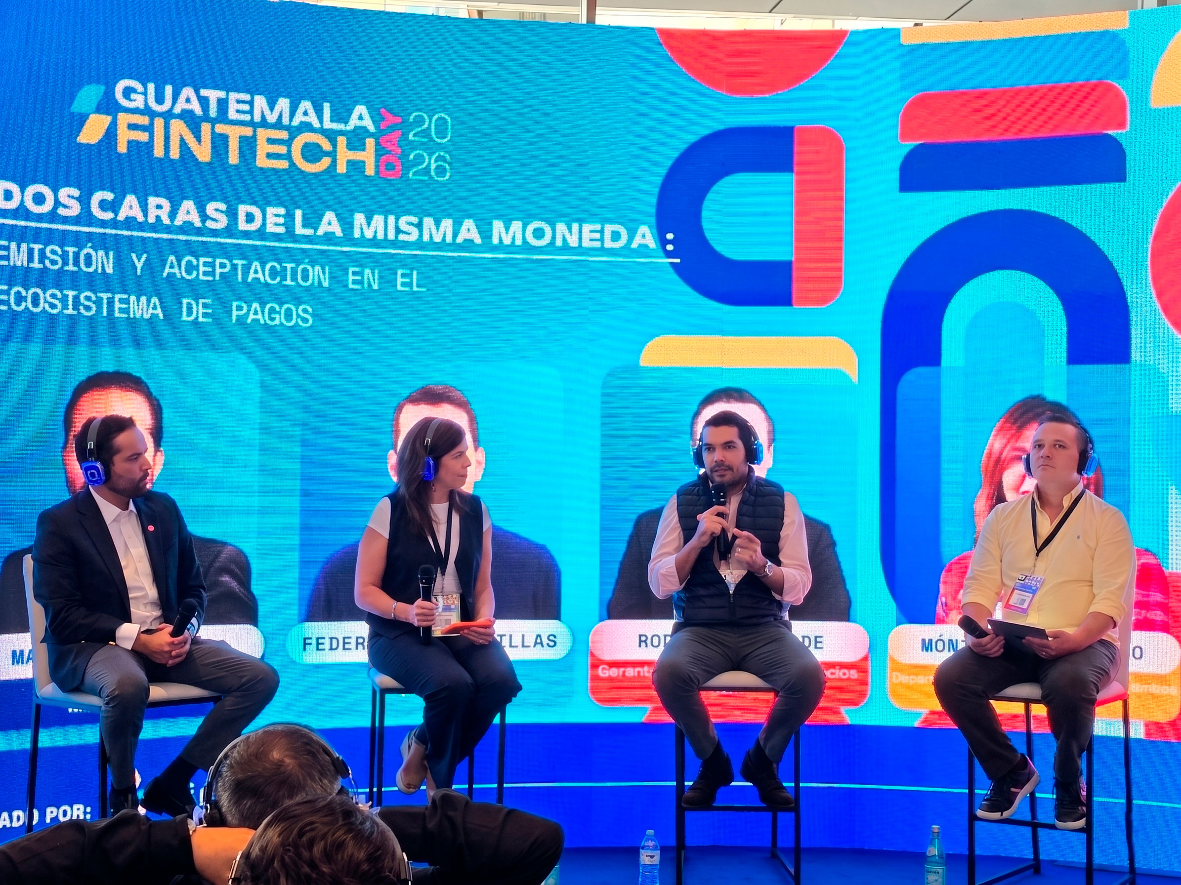 Panel del Guatemala Fintech Day 2026